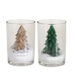 Xenos Kerst Knutselen-DIY set eigen kaars in glas maken - diverse varianten
