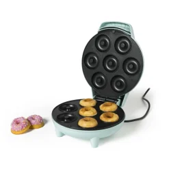 Xenos Kerstcadeaus-Donutmaker - blauw - 1000 watt