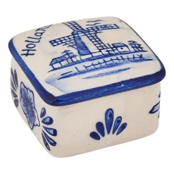 Xenos Holland Souvenirs-Doosje klein Holland - diverse varianten - 3x3x2 cm