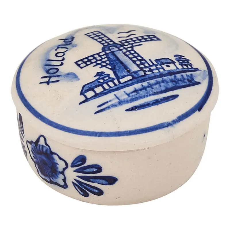 Xenos Holland Souvenirs-Doosje klein Holland - diverse varianten - 3x3x2 cm