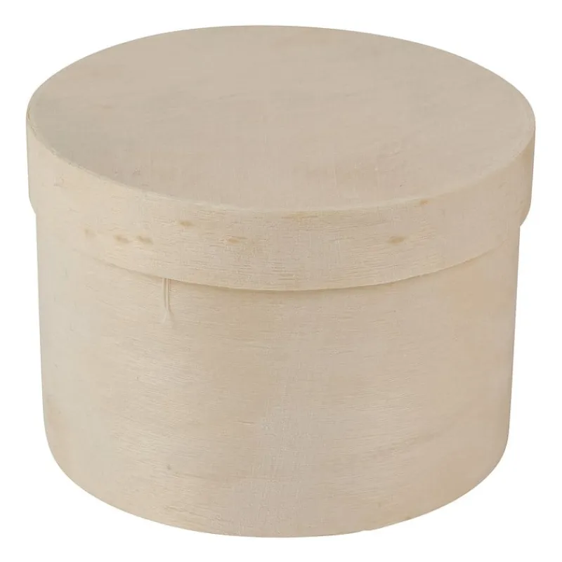 Xenos Doosjes-Doosje rond - ø6x8.5 cm