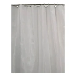 Xenos Douchegordijnen-Douchegordijn jacquard - wit - 180x200 cm