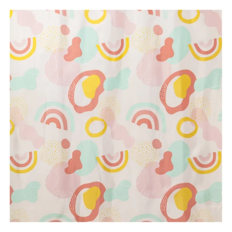 Xenos Douchegordijnen-Douchegordijn regenboog - multikleur - 180x200 cm