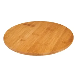 Xenos Taartplateaus|Borrelplanken-Draaiplateau bamboe - ø33 cm