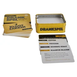 Xenos Drankspellen|Spellen-Drankspel in blik - 50 kaarten