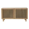 Xenos Kast Met Deuren|Dressoir-Dressoir Japandi met 2 deuren - bruin - 50x98.5x33 cm