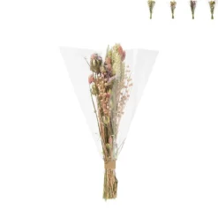 Xenos Kunstbloemen-Droogbloem boeket gemixt - diverse varianten - 50 cm