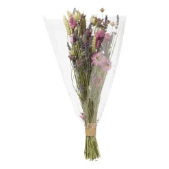 Xenos Kunstbloemen-Droogbloem boeket gemixt - diverse varianten - 50 cm
