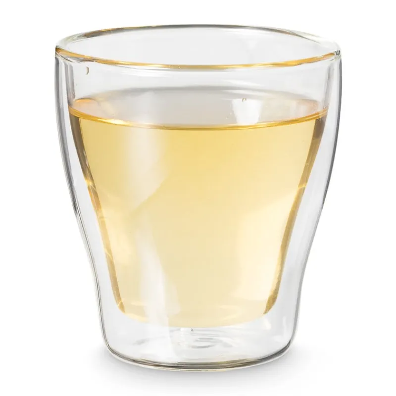 Xenos Koffieglazen|Theeglazen-Dubbelwandig theeglas - 125 ml