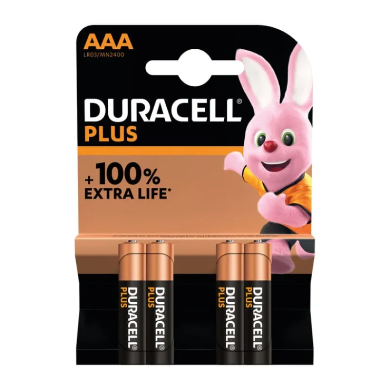 Duracell Batterijen-AAA batterijen - set van 4