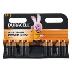 Xenos Batterijen-Duracell power boost AA batterijen - set van 8