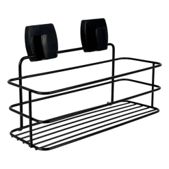 Xenos Doucherekjes-Easy lock doucherekje - zwart - 28x10x12 cm
