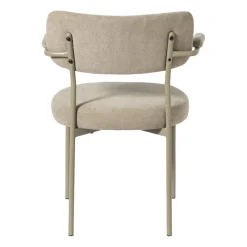 Xenos Eetkamerstoelen-Eetkamerstoel Elvis - beige - 79x57x52 cm
