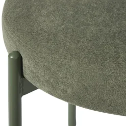 Xenos Eetkamerstoelen-Eetkamerstoel Elvis - groen - 79x57x52 cm
