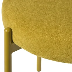 Xenos Eetkamerstoelen-Eetkamerstoel Elvis - okergeel - 79x57x52 cm