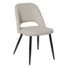Xenos Eetkamerstoelen-Eetkamerstoel Leonardo - beige - 82.5x61.5x48.5 cm