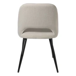 Xenos Eetkamerstoelen-Eetkamerstoel Leonardo - beige - 82.5x61.5x48.5 cm