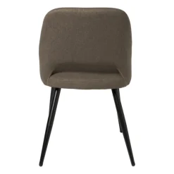 Xenos Eetkamerstoelen-Eetkamerstoel Leonardo - bruin - 82.5x61.5x48.5 cm