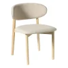 Xenos Eetkamerstoelen-Eetkamerstoel Niki - wit - 78x55x54 cm