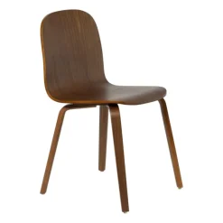 Xenos Eetkamerstoelen-Eetkamerstoel Nordic - bruin - 80x53x42.5 cm