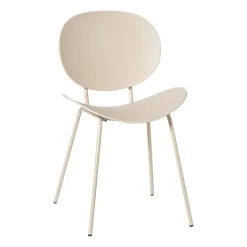 Xenos Eetkamerstoelen-Eetkamerstoel Paula - beige - 81x52x50 cm