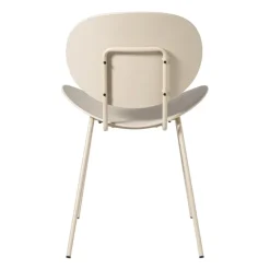 Xenos Eetkamerstoelen-Eetkamerstoel Paula - beige - 81x52x50 cm