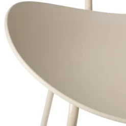 Xenos Eetkamerstoelen-Eetkamerstoel Paula - beige - 81x52x50 cm