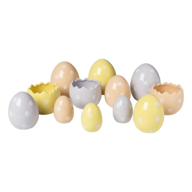 Xenos Keukengerei-Ei shaker - diverse kleuren - ø5x8 cm