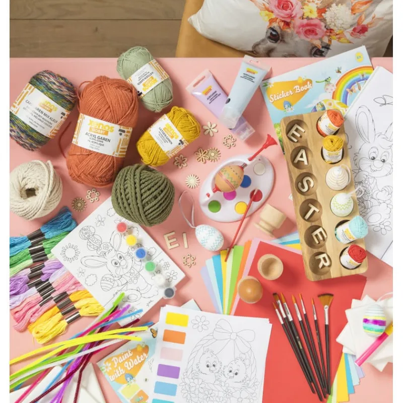 Xenos Eierdopjes|Kerstcadeaus-Eiertray hout - voor 12 eieren