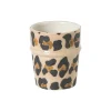 Xenos Mokken-Espresso mok animal - beige - 100 ml