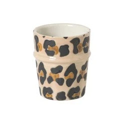 Xenos Mokken-Espresso mok animal - beige - 100 ml