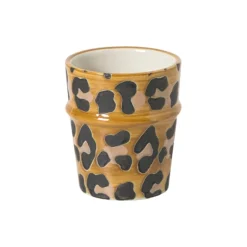 Xenos Mokken-Espresso mok animal - bruin - 100 ml