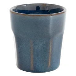 Xenos Mokken-Espressokopje facet - donkerblauw - 100 ml