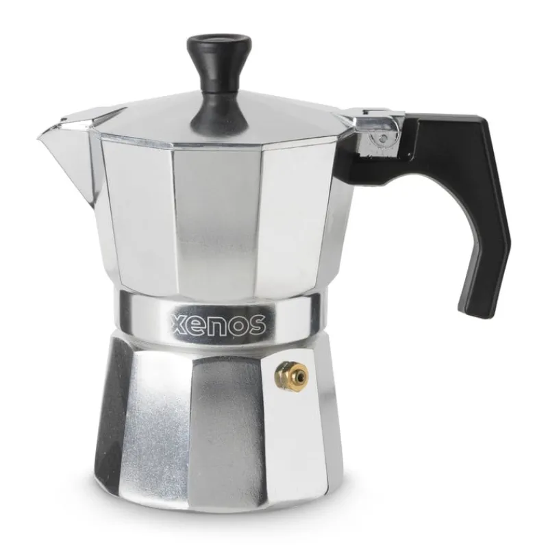 Xenos Koffie Accessoires|Kerstcadeaus-Espressomaker - 3 kops - 110 ml
