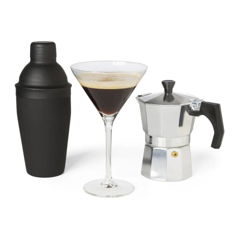Xenos Koffie Accessoires|Kerstcadeaus-Espressomaker - 3 kops - 110 ml