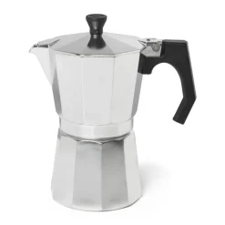 Xenos Koffie Accessoires|Theepotten-Espressomaker - aluminium - 6 kops
