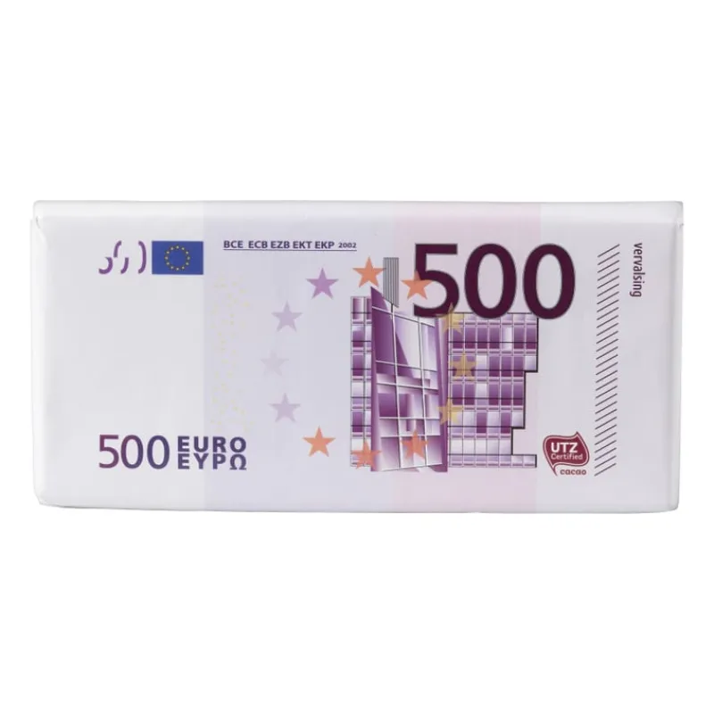 Xenos Chocolade-Eurobiljet melkchocolade - 100 gram