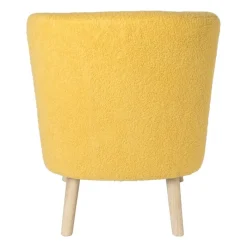 Xenos Fauteuils-Fauteuil Sita - geel - 69x56x66 cm