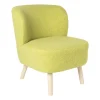 Xenos Fauteuils-Fauteuil Sita - groen - 69x56x66 cm