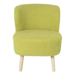 Xenos Fauteuils-Fauteuil Sita - groen - 69x56x66 cm