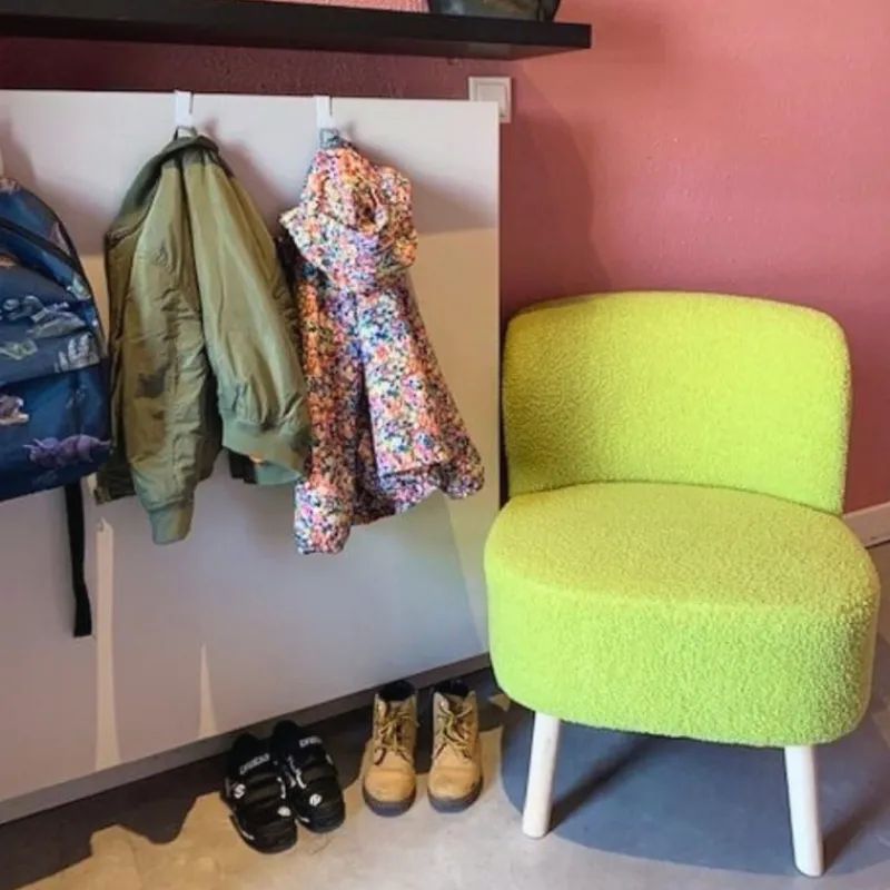 Xenos Fauteuils-Fauteuil Sita - groen - 69x56x66 cm
