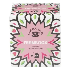 Xenos Thee-Fine Flavours - Thee framboos - 10 zakjes