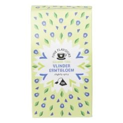 Xenos Thee-Fine flavours groene thee - vlindererwt - 15 piramide zakjes