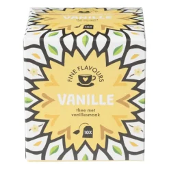 Xenos Thee-Fine flavours kruiden thee - vanille - 10 zakjes