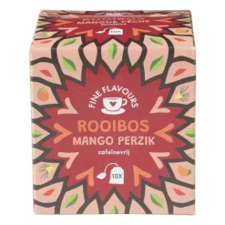 Xenos Thee-Fine flavours rooibos thee - mango perzik - 10 zakjes