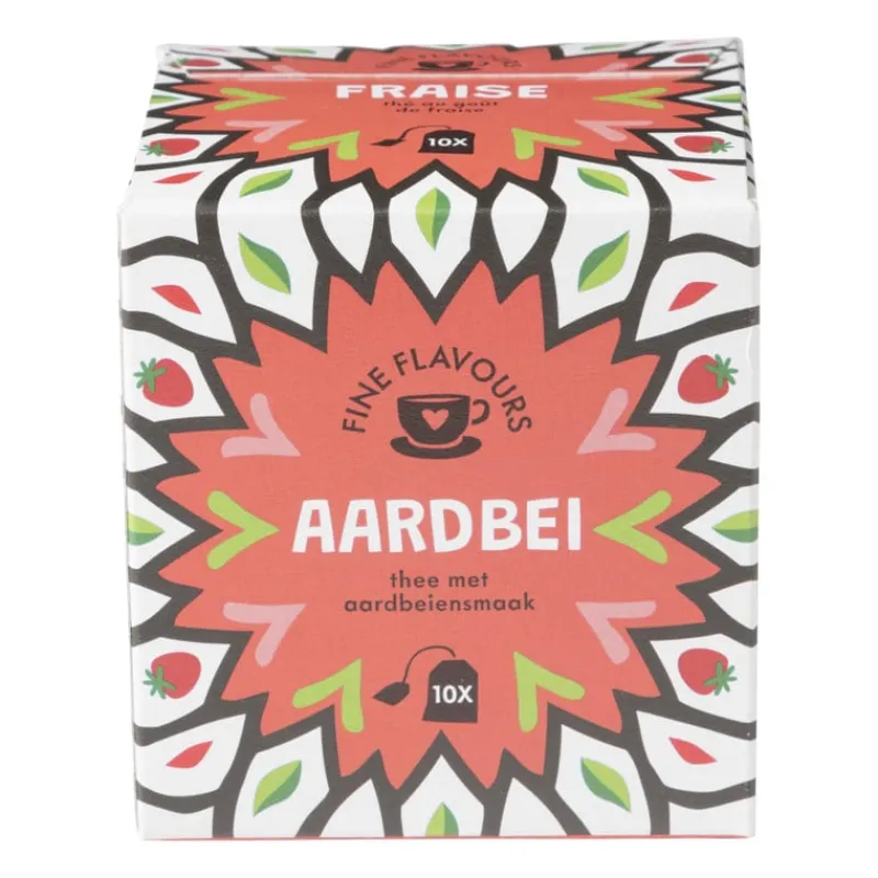 Xenos Thee-Fine flavours vruchten thee - aardbei - 10 zakjes