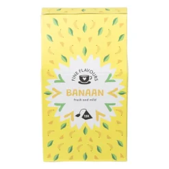 Xenos Thee-Fine flavours zwarte thee - banaan - 15 piramide zakjes
