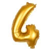 Xenos Ballonnen|Verjaardagen-Folieballon - cijfer 4