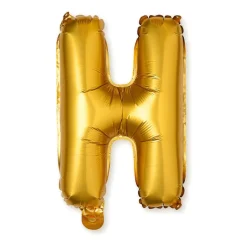 Xenos Ballonnen-Folieballon - H - 30 cm