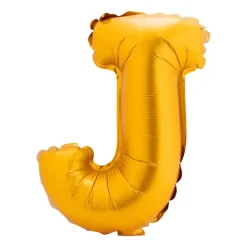 Xenos Ballonnen-Folieballon - J - 30 cm